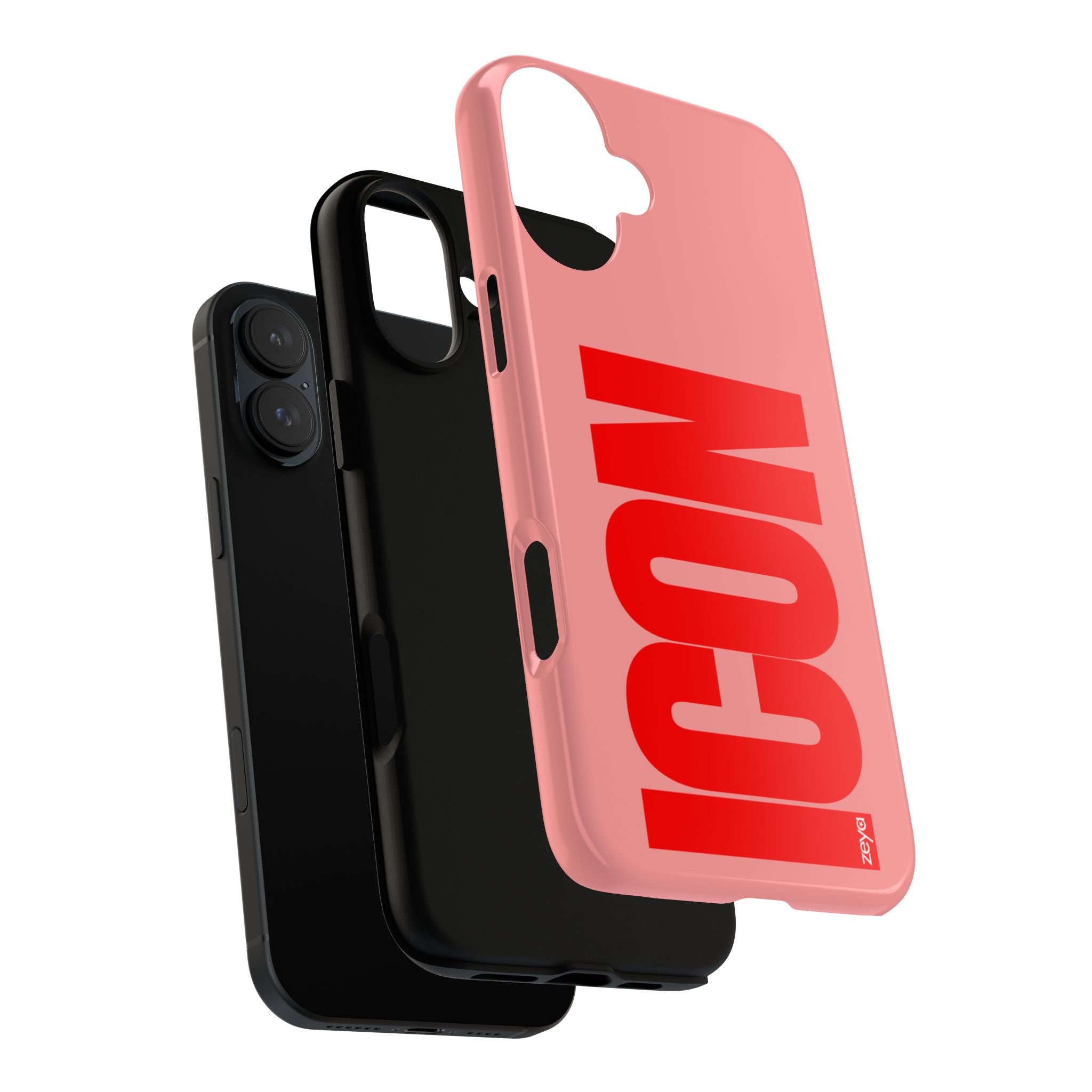 The Icon Red & Pink