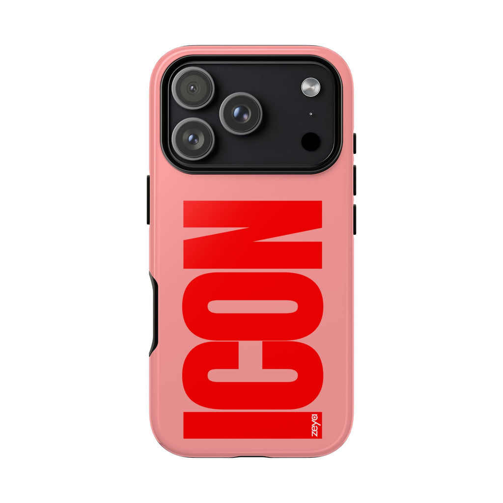 The Icon Red & Pink