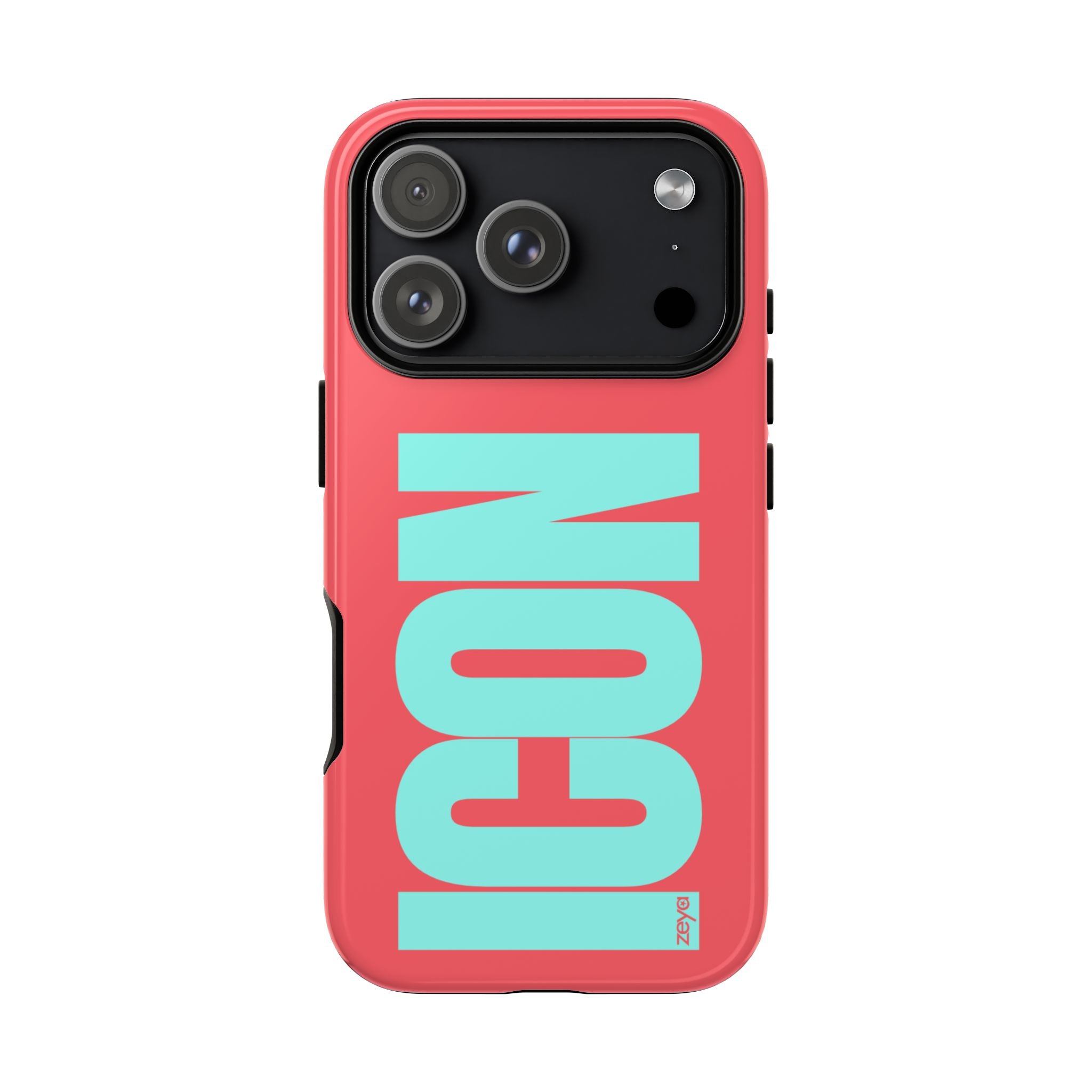 The Icon Coral & Blue