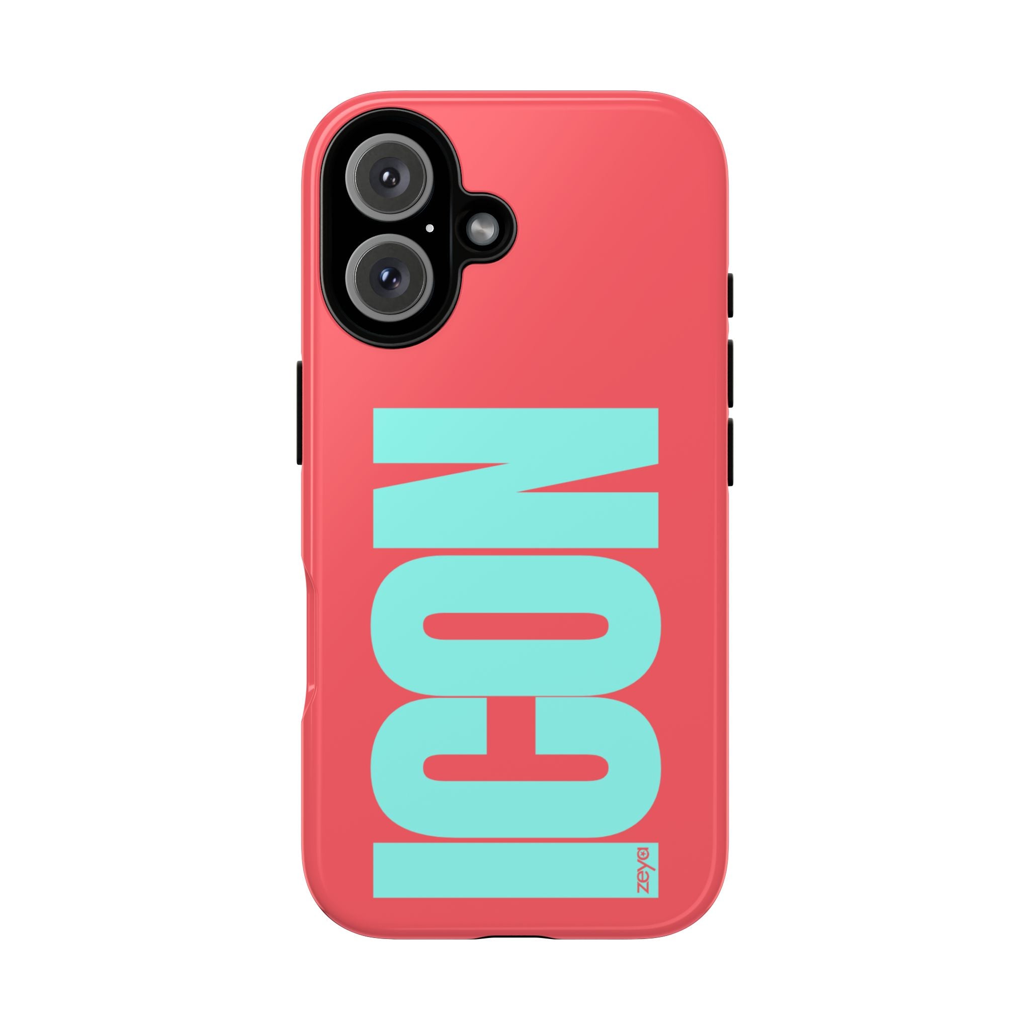 The Icon Coral & Blue