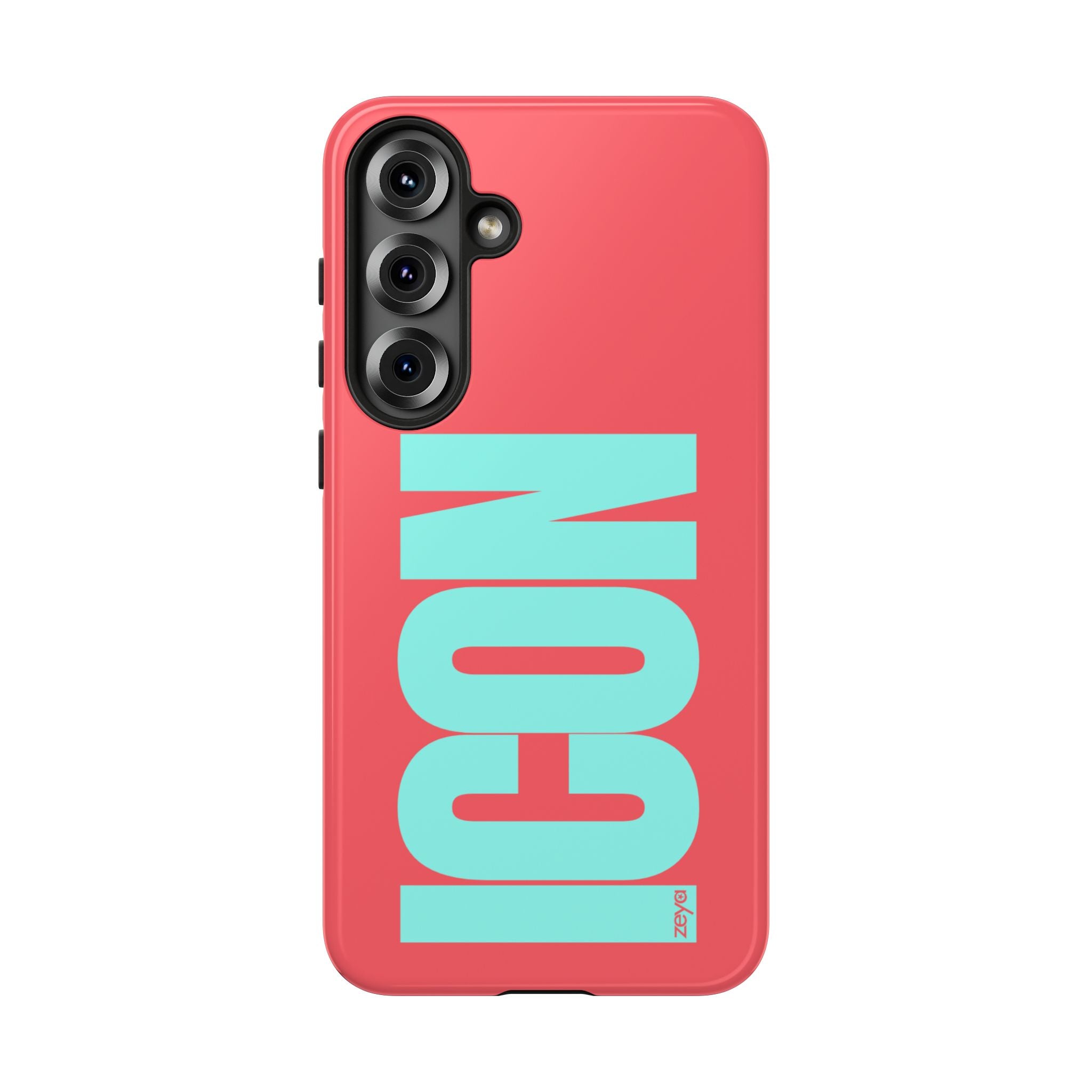The Icon Coral & Blue