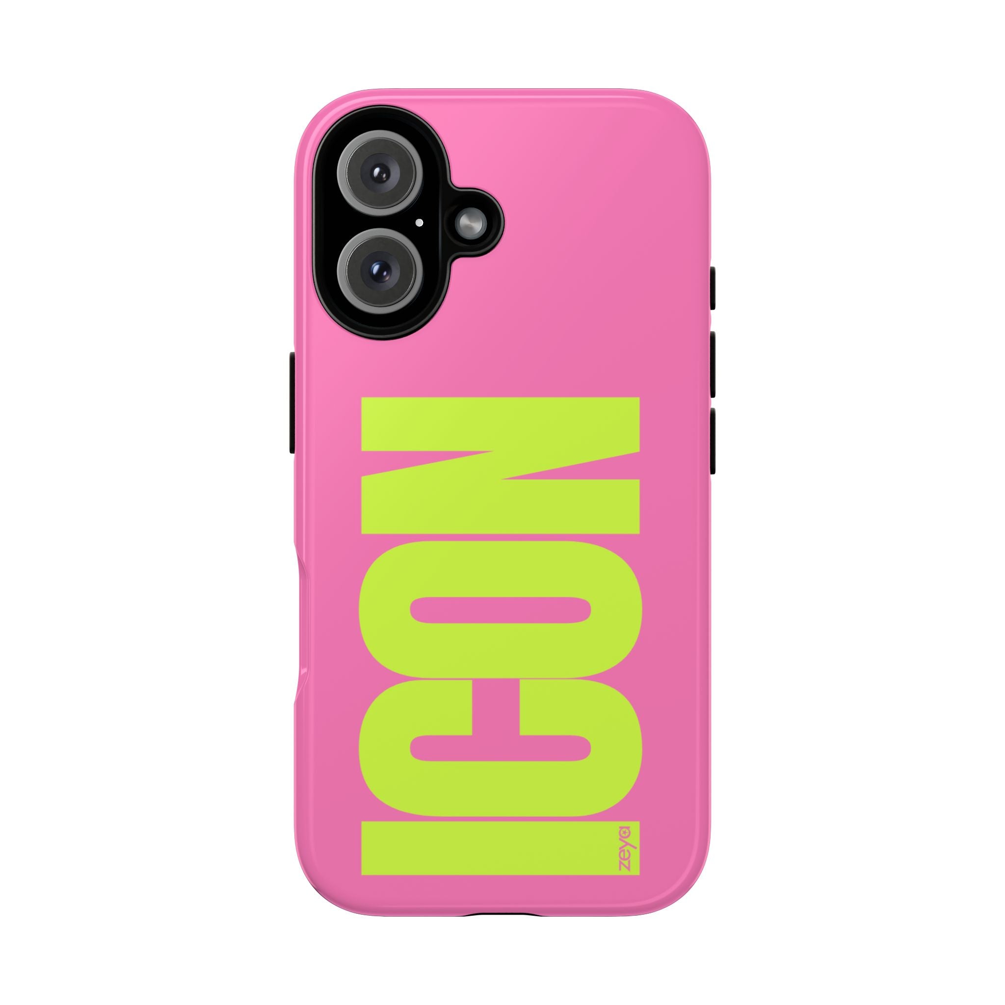 The Icon Lime & Pink