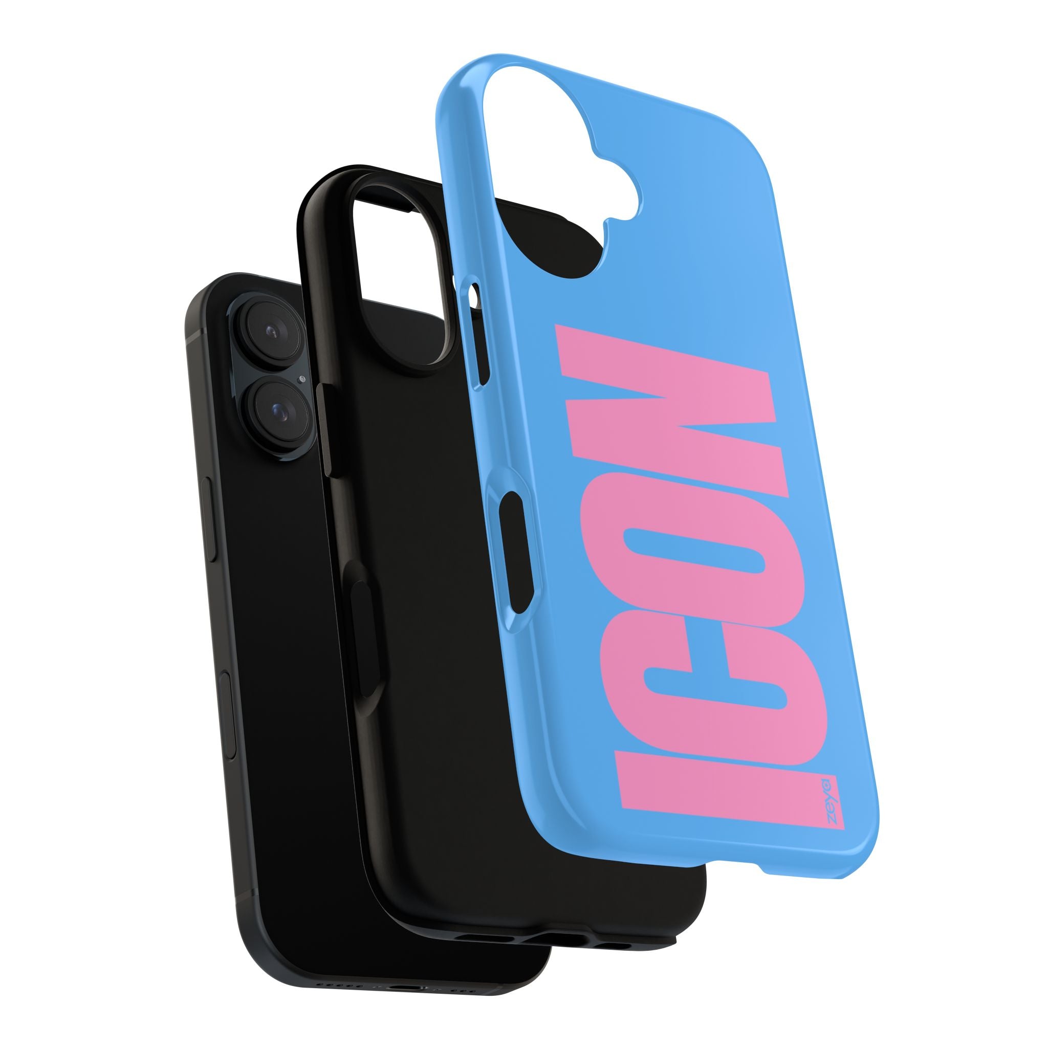 The Icon Blue & Pink