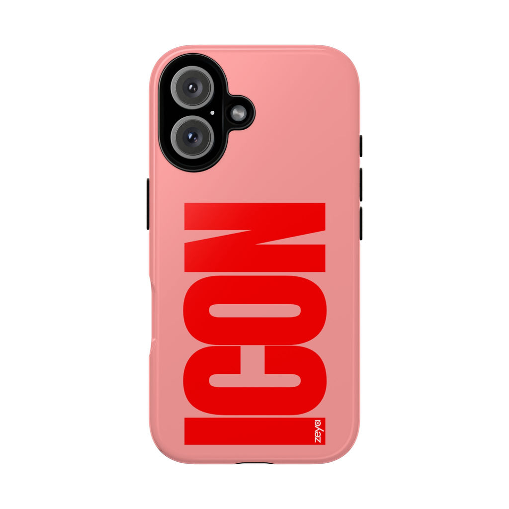 The Icon Red & Pink
