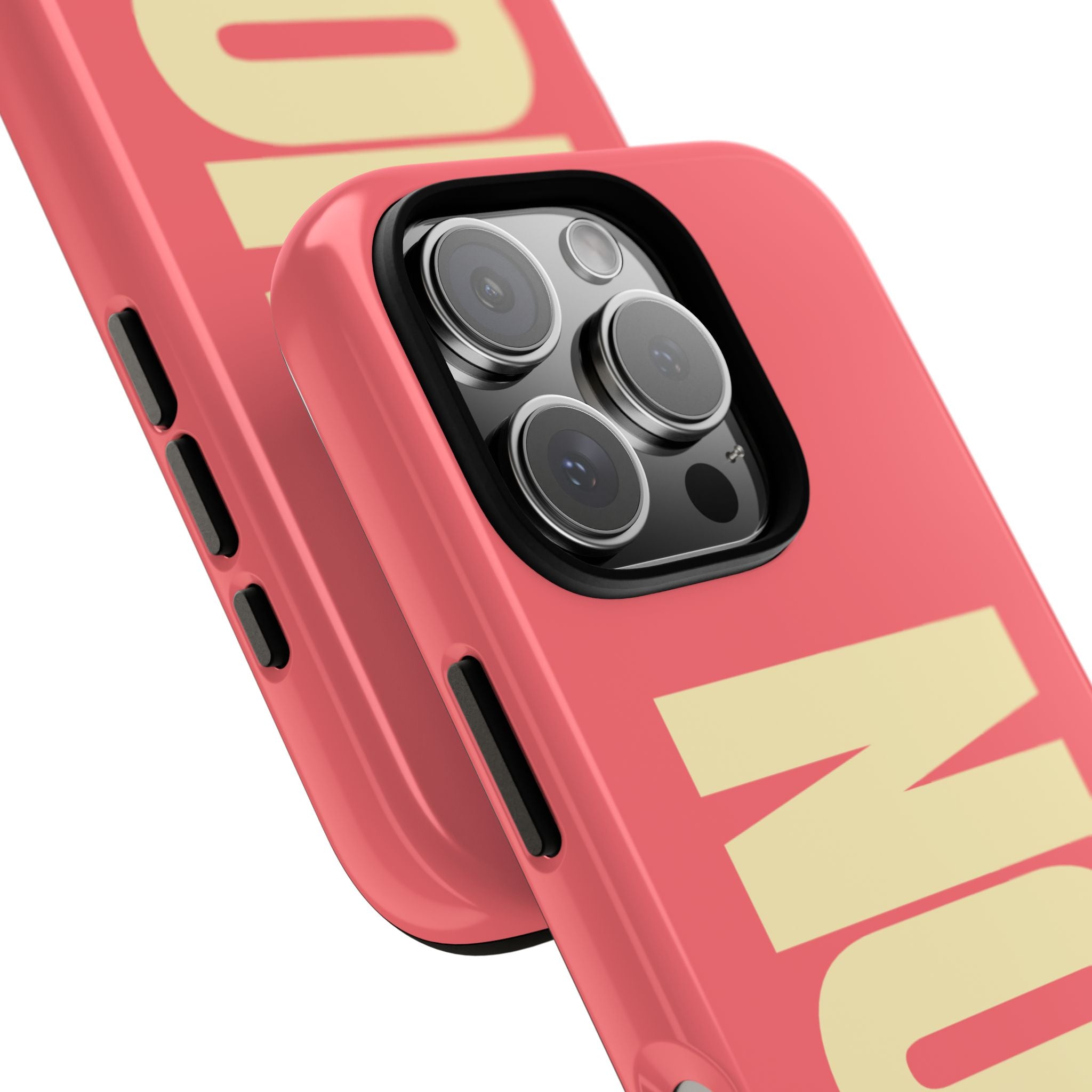 The Icon Coral & Butter Yellow